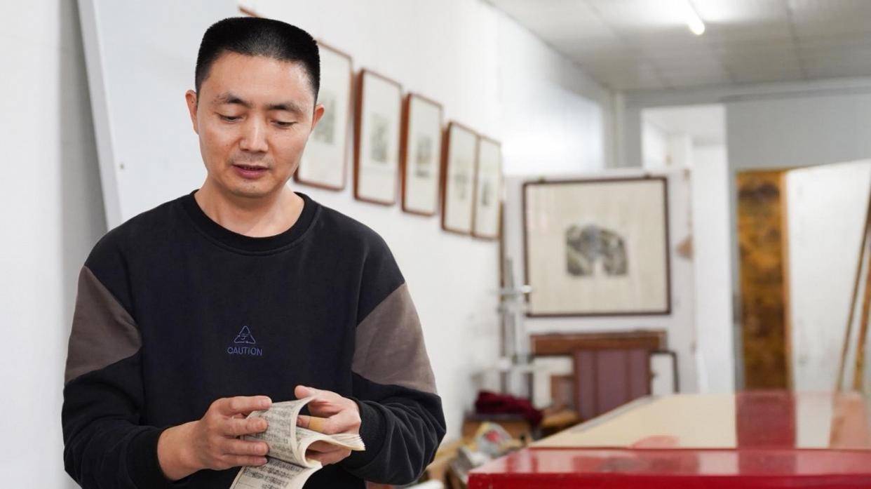 梁波在修复与创作之间，续写千年文明的匠人诗篇(图11)