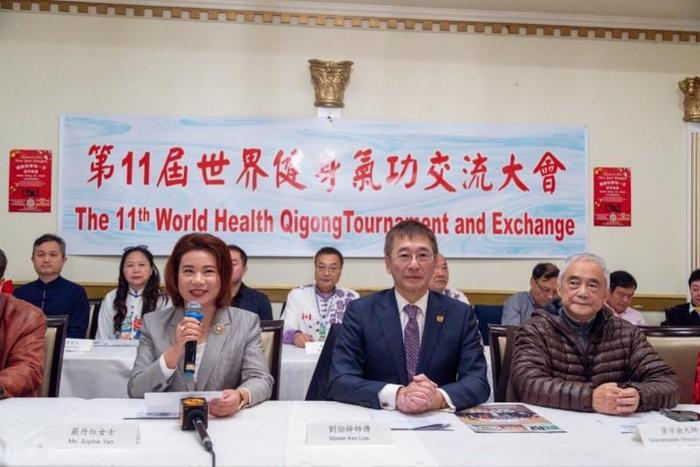 从武术少女到文化推手：领先移民总裁 Sophie 严丹红与气功大赛的世界之旅(图11)