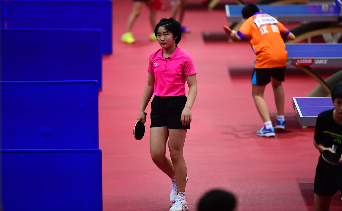 孙颖莎赛前苦练削球技术 备战关键战役显决心  (图2)