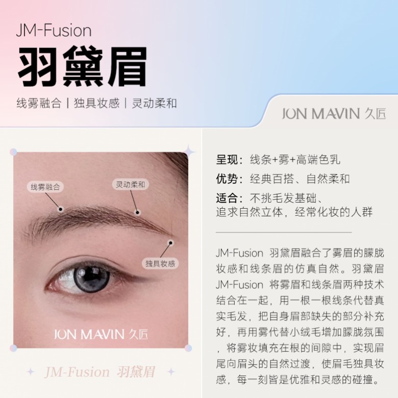 从几百到几千，纹眉价格差在哪？消费者该如何选择? 久匠发布透明价目体系全国统一(图4)